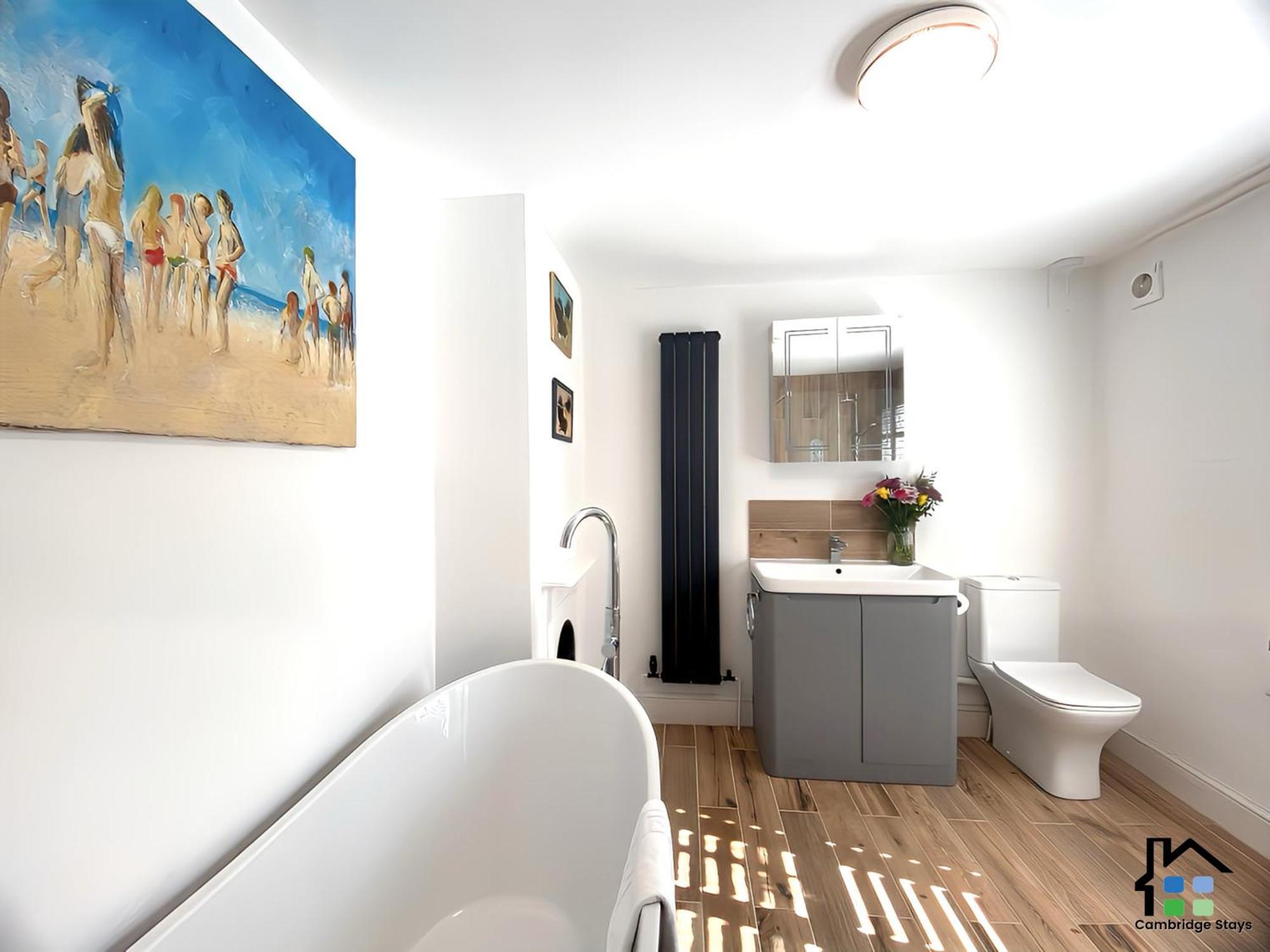 Cambridge Stays 3Br House, Easy Walk To City Center, 2 Showers, Garden, 2 Free Parking Spaces المظهر الخارجي الصورة